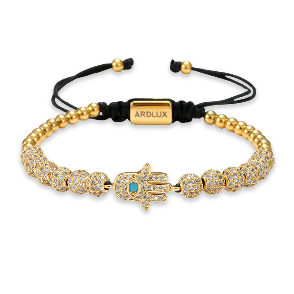 Royal Gold Hamsa